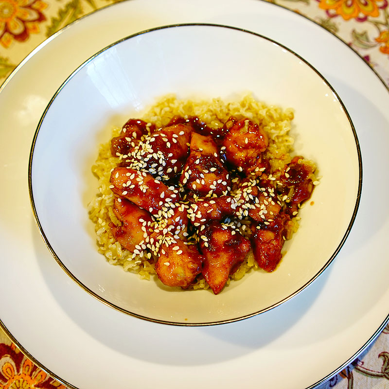 The Best General Tso’s Chicken Recipe–Baked, Not Fried!